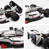 Stavebnice Závodní auto F1 Bílo-červená 1235 dílků 4
