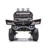 Elektrické černé vozítko Mercedes Unimog S 6