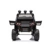 Elektrické černé vozítko Mercedes Unimog S 8