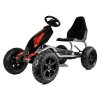 Šlapací motokára B012 nafukovací kola černá 4