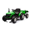 Elektrický traktor HC-306 s přívěsem 24 V světle zelený 5