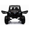 Elektrické autíčko Jeep XMX603 4x4 MP4 panel Černé 7
