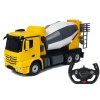 RC auto Mercedes-Benz Arocs Rastar 1:14 žluté 2