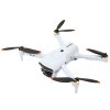 Dron D6 PRO kamera LED světla světle šedý 2