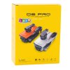 Dron D6 PRO kamera LED světla světle šedý