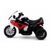 Elektrická tříkolová červená motorka BMW S1000RR LED světla 3