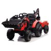 Elektrický bagr SX2068 s návěsem červený