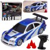 RC auto E46 na drift s kužely