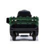 Elektrický traktor BDM0925 akumulátorový s přívěsem Zelený vojenský 7