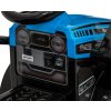 Elektrický traktor G320 Modrý + Pohyblivá lžíce + LED světla 12
