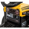 Žlutý elektrický traktor bagr G320 + Pohyblivá lžíce + LED světla