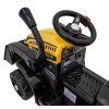 Žlutý elektrický traktor bagr G320 + Pohyblivá lžíce + LED světla