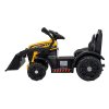 Žlutý elektrický traktor bagr G320 + Pohyblivá lžíce + LED světla