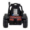Žlutý elektrický traktor bagr G320 + Pohyblivá lžíce + LED světla 7