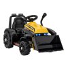 Žlutý elektrický traktor bagr G320 + Pohyblivá lžíce + LED světla