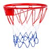 Basketbalový koš kovový pro děti 3+ + Obruč + Síťka + Míč + Pumpička