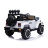 Elektrické autíčko Jeep BRD-7588 LED světla 4x4 Bílé 5