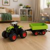 RC traktor zemědělský s vyklápěcí vlečkou 1:16