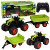 RC traktor zemědělský s vyklápěcí vlečkou 1:16