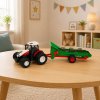 RC zemědělský traktor s pásovým dopravníkem 1:24 5