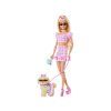 Panenka Mattel Barbie Twining Looks na procházce s pejskem 2