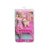 Panenka Mattel Barbie Twining Looks na procházce s pejskem 7
