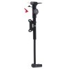 RALLEX Pompka do roweru z manometrem rowerowa reczna do pilki materaca z uchwytem na rower 164435