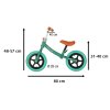 Rowerek biegowy Trike Fix Balance ultra lekki 1 8kg turkusowy 157699