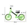 Rowerek biegowy Trike Fix Glow LED neon zielony 182907