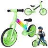 Rowerek biegowy Trike Fix Glow LED neon zielony 181460