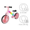 Rowerek biegowy Trike Fix Glow LED rozowy 182904