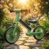 Rowerek biegowy Trike Fix Glow LED zielony 181453