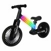 Černé odrážedlo Trike Fix Glow LED 7