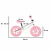 Odrážedlo Trike Fix Balance se zvonkem růžové 12