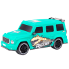Zelené RC auto s dinosaurem v měřítku 1:10 2