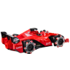 RC závodní auto s efektem kouře 2.4Ghz červené 3
