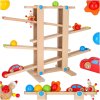 Tor kulkowy drewniany kulodrom montessori XXL 175424