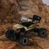 RC auto Rock Crawler 1:12 4WD kovové zlaté 11