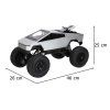 RC auto terénní pickup 1:8 2,4 GHz 12
