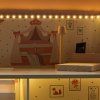 Domeček pro panenky LULILO Peonio 70 cm LED dřevěný růžový 14