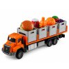 Přepravní nákladní auto s potravinami oranžové 1:55