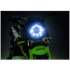 Elektrická motorka XW-07 LED kola Zelená