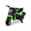 Elektrická motorka XW-07 LED kola Zelená 2
