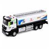 Nákladní auto cisterna s pohonem 1:40 kovové modro-bílé