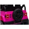 Elektrické autíčko Jeep Rubicon DK-JWR558 24 V Růžové 14