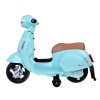 Elektrický skútr VESPA na baterii Modrý 2