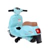 Elektrický skútr VESPA na baterii Modrý 3