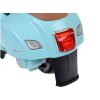 Elektrický skútr VESPA na baterii Modrý 9