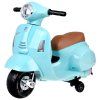 Elektrický skútr VESPA na baterii Modrý