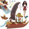 Panenka Mattel Disney Vaiana z "Moana 2" Sada loďka + příslušenství